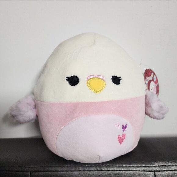 New Squishmallows Official Plush 8 Isadora Parakeet Easter Valentine's Day Plush - Picture 2 of 5